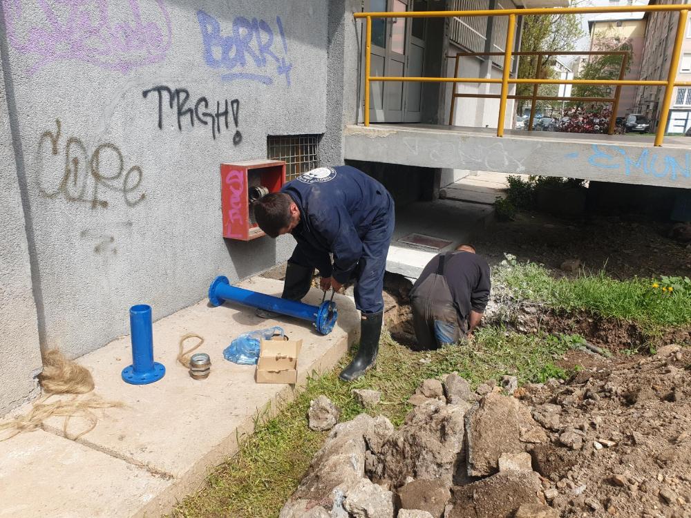 Radovi na vodovodnoj i kanalizacionoj mreži