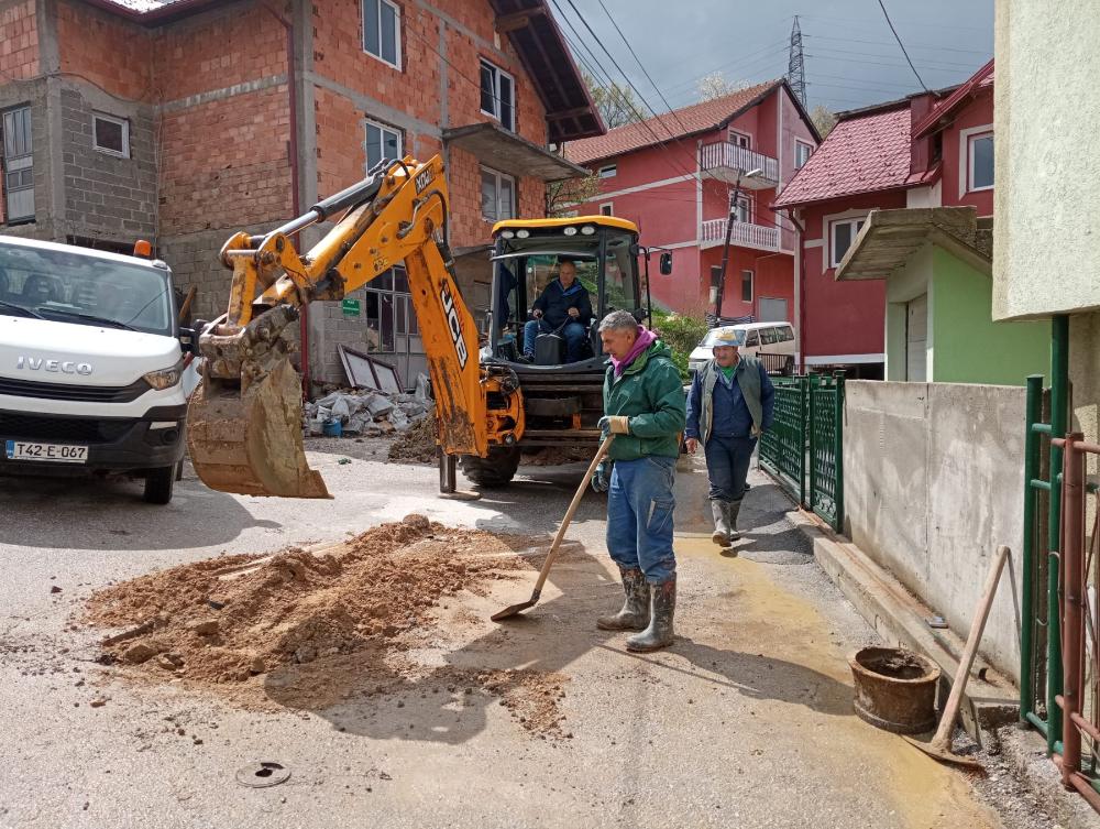 Radovi na vodovodnoj i kanalizacionoj mreži