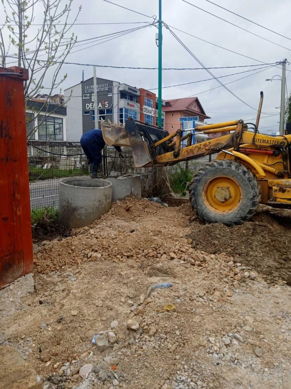 Radovi na vodovodnoj i kanalizacionoj mreži
