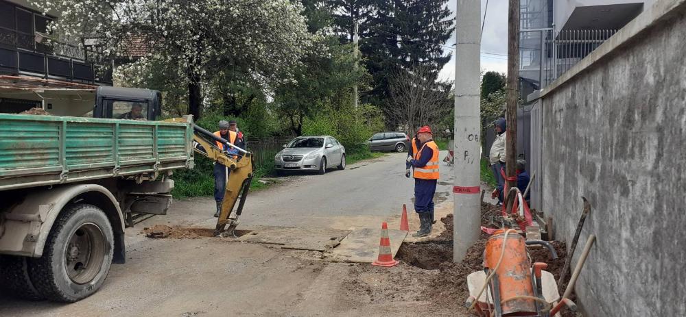 Radovi na vodovodnoj i kanalizacionoj mreži