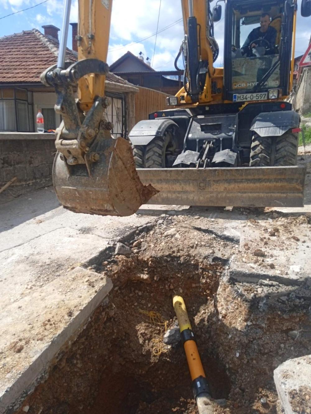 Radovi na vodovodnoj i kanalizacionoj mreži