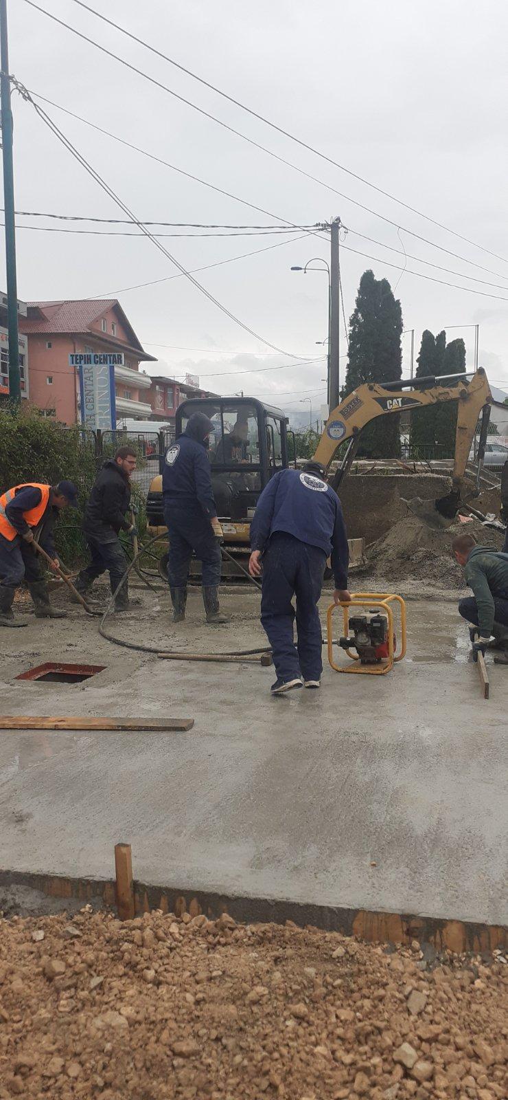 Radovi na vodovodnoj i kanalizacionoj mreži