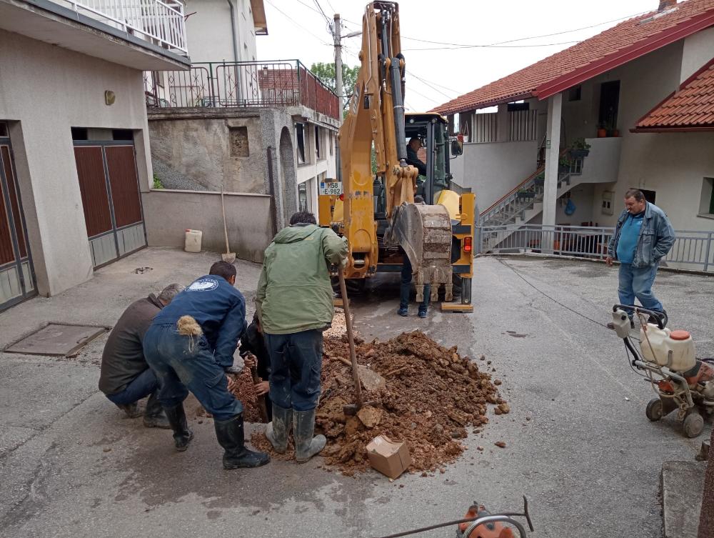 Radovi na vodovodnoj i kanalizacionoj mreži