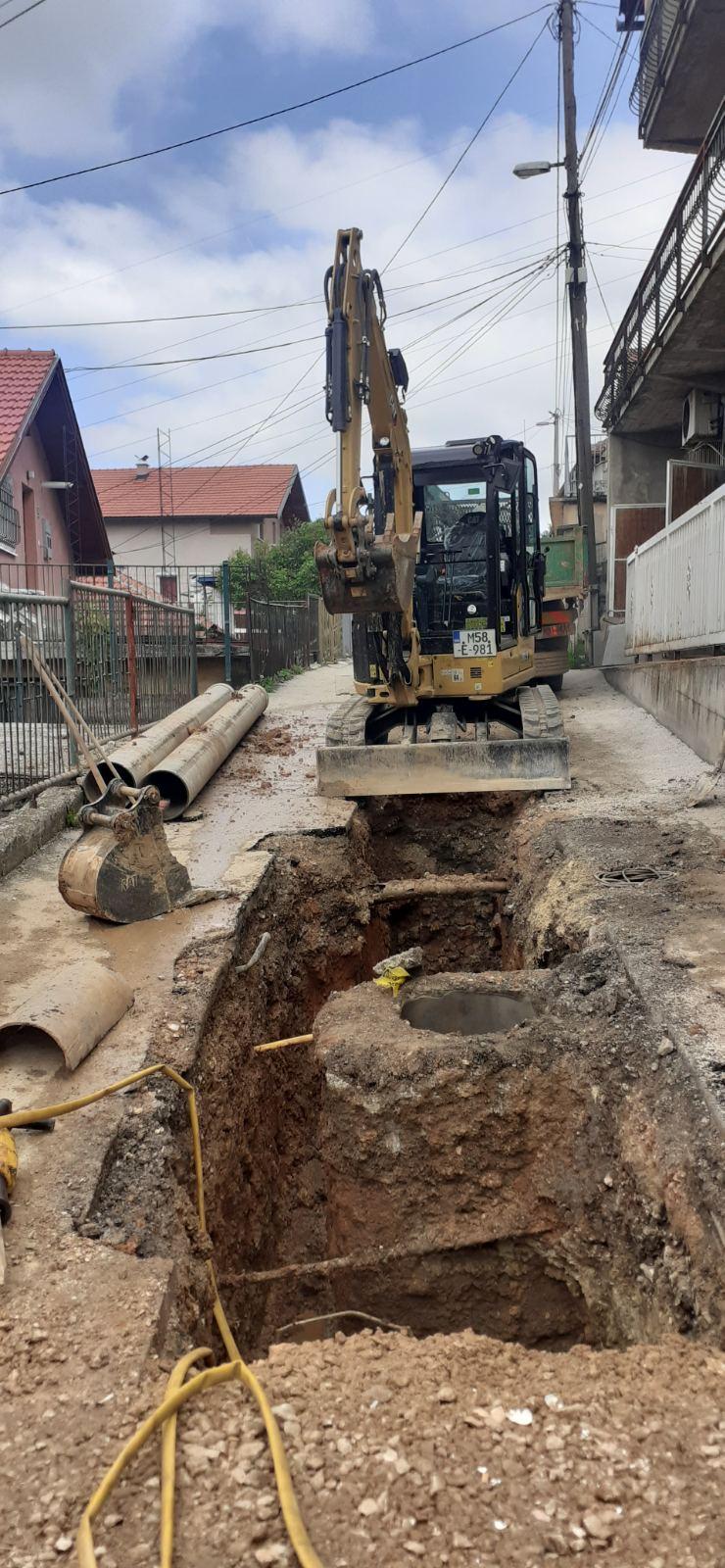 Radovi na vodovodnoj i kanalizacionoj mreži