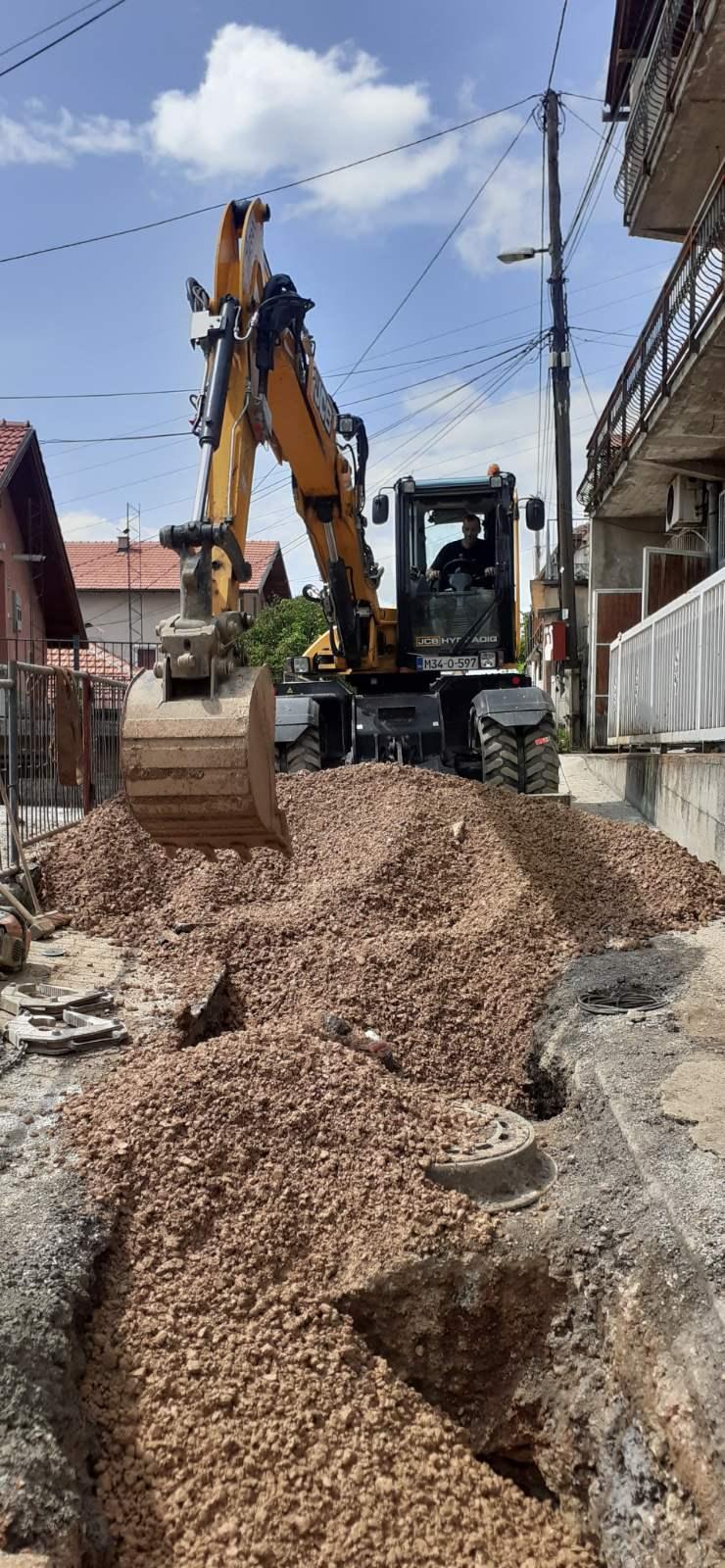 Radovi na vodovodnoj i kanalizacionoj mreži