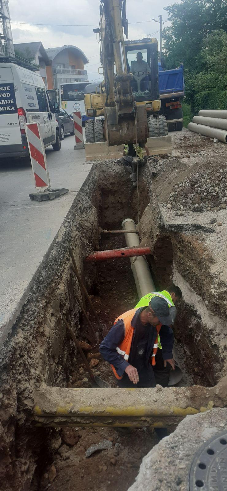 Radovi na vodovodnoj i kanalizacionoj mreži