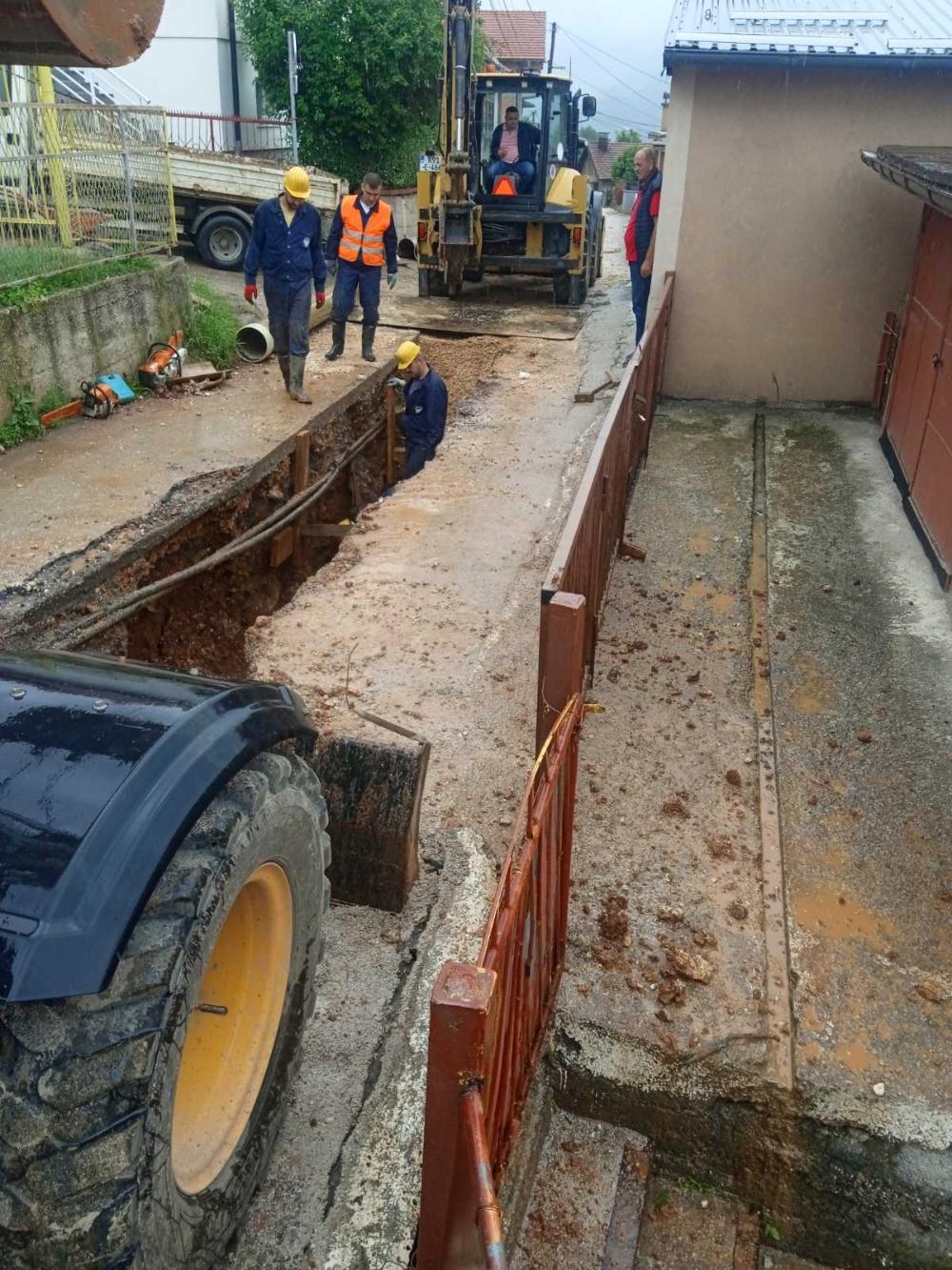 Radovi na vodovodnoj i kanalizacionoj mreži