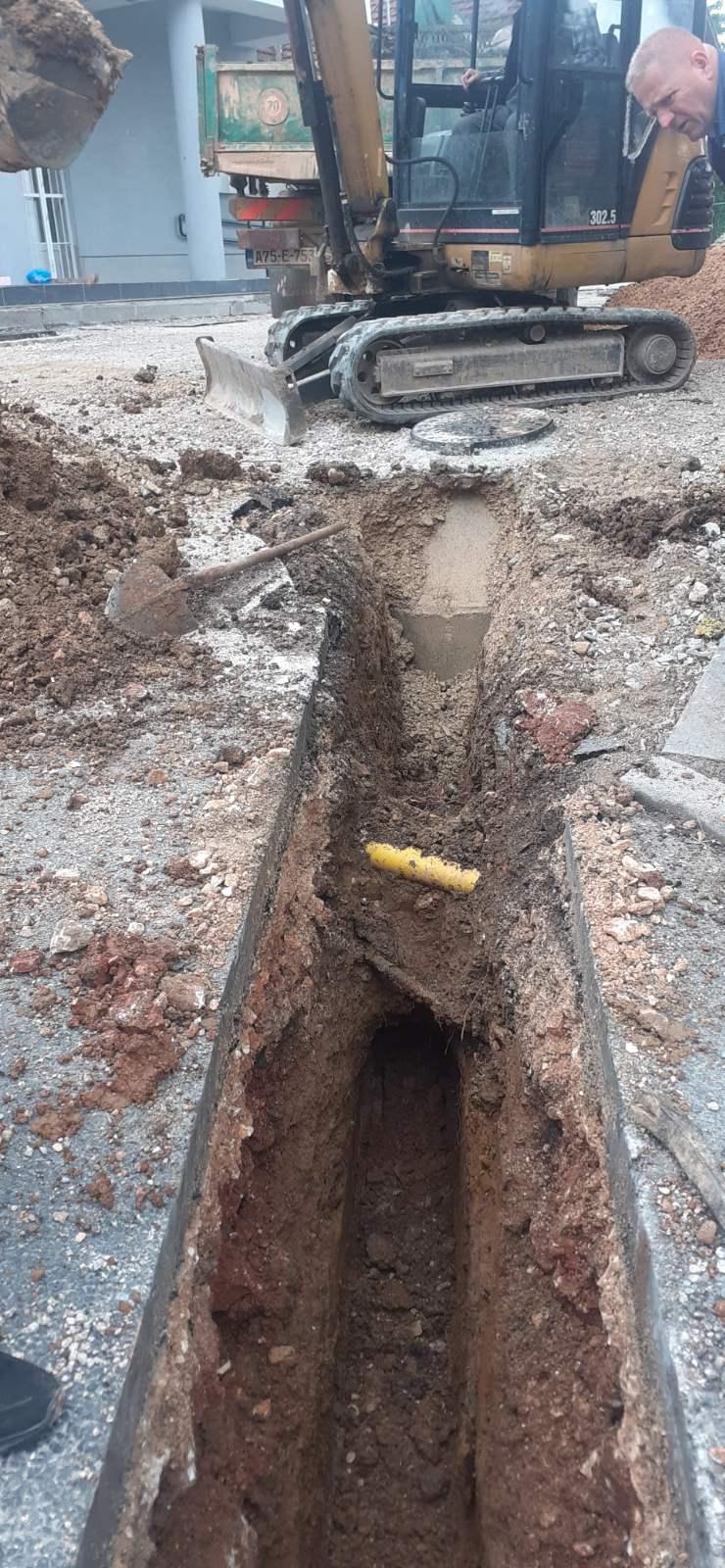 Radovi na vodovodnoj i kanalizacionoj mreži