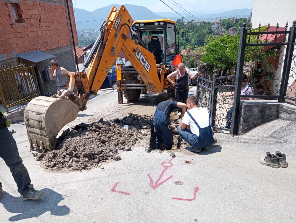 Radovi na vodovodnoj i kanalizacionoj mreži