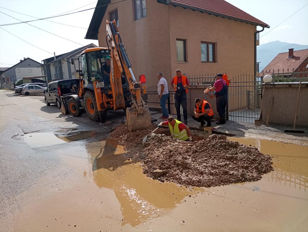 Radovi na vodovodnoj i kanalizacionoj mreži