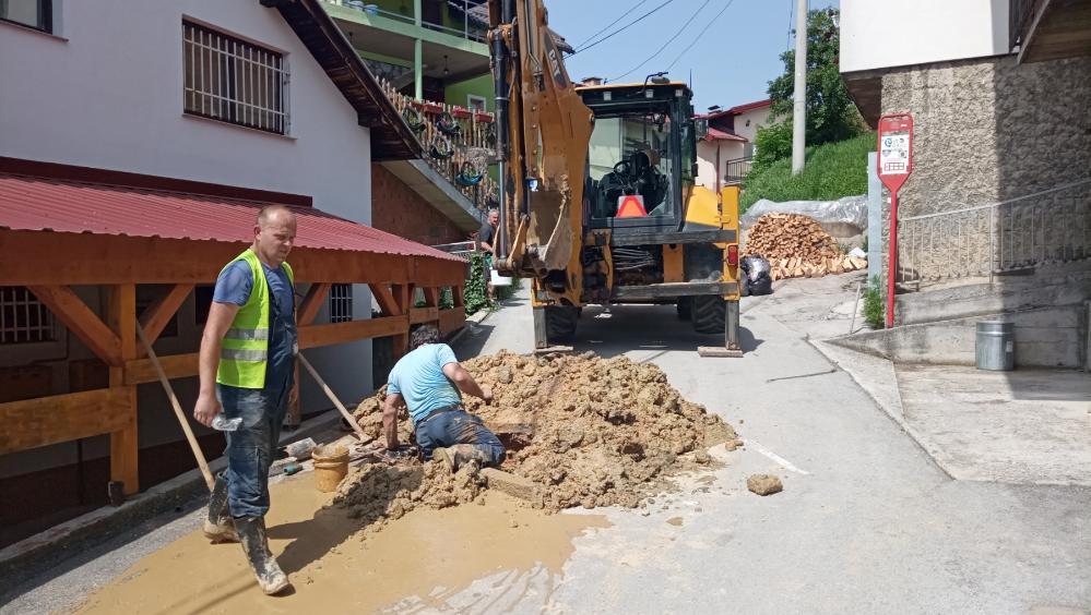 Radovi na vodovodnoj i kanalizacionoj mreži