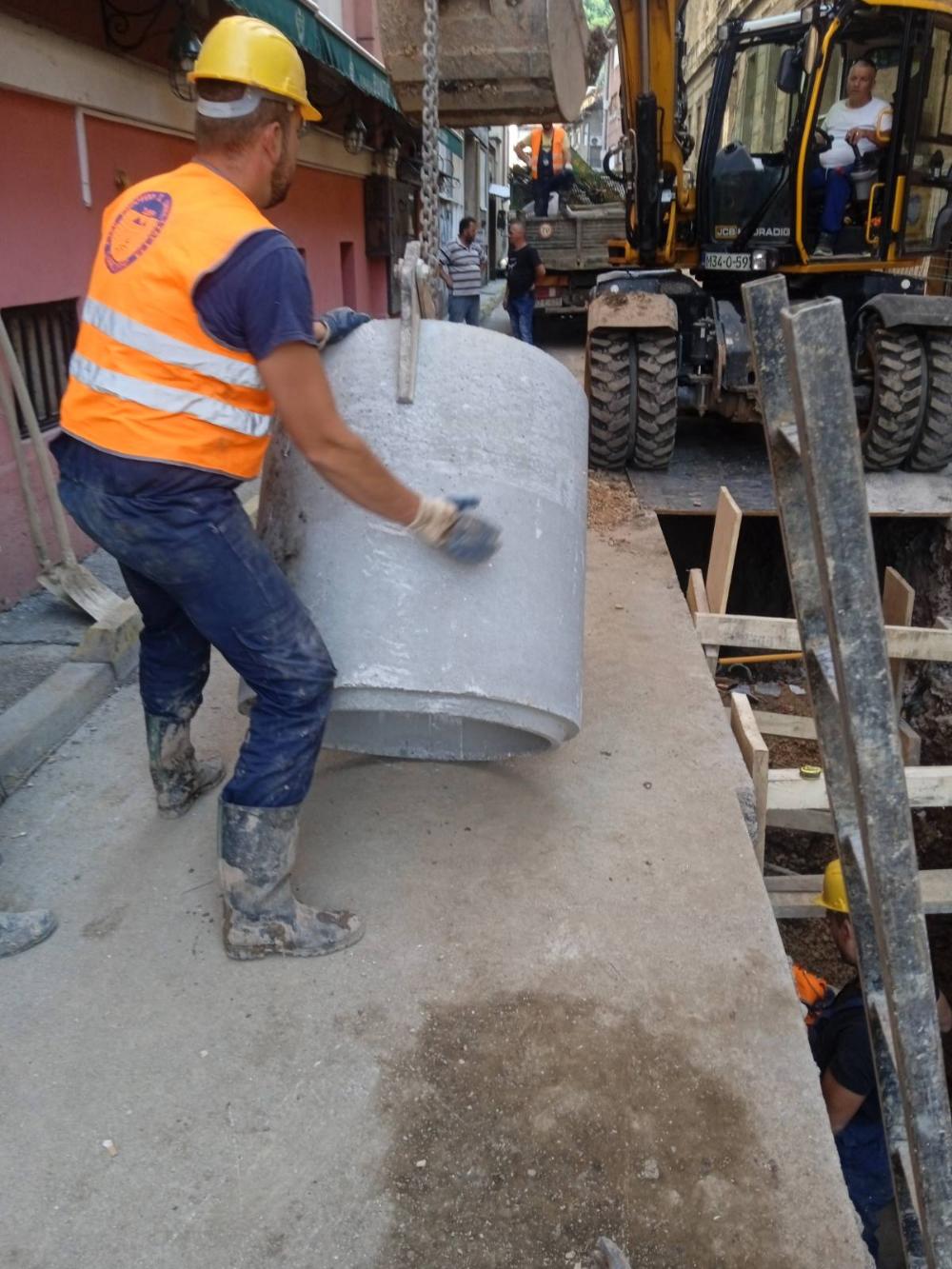 Radovi na vodovodnoj i kanalizacionoj mreži