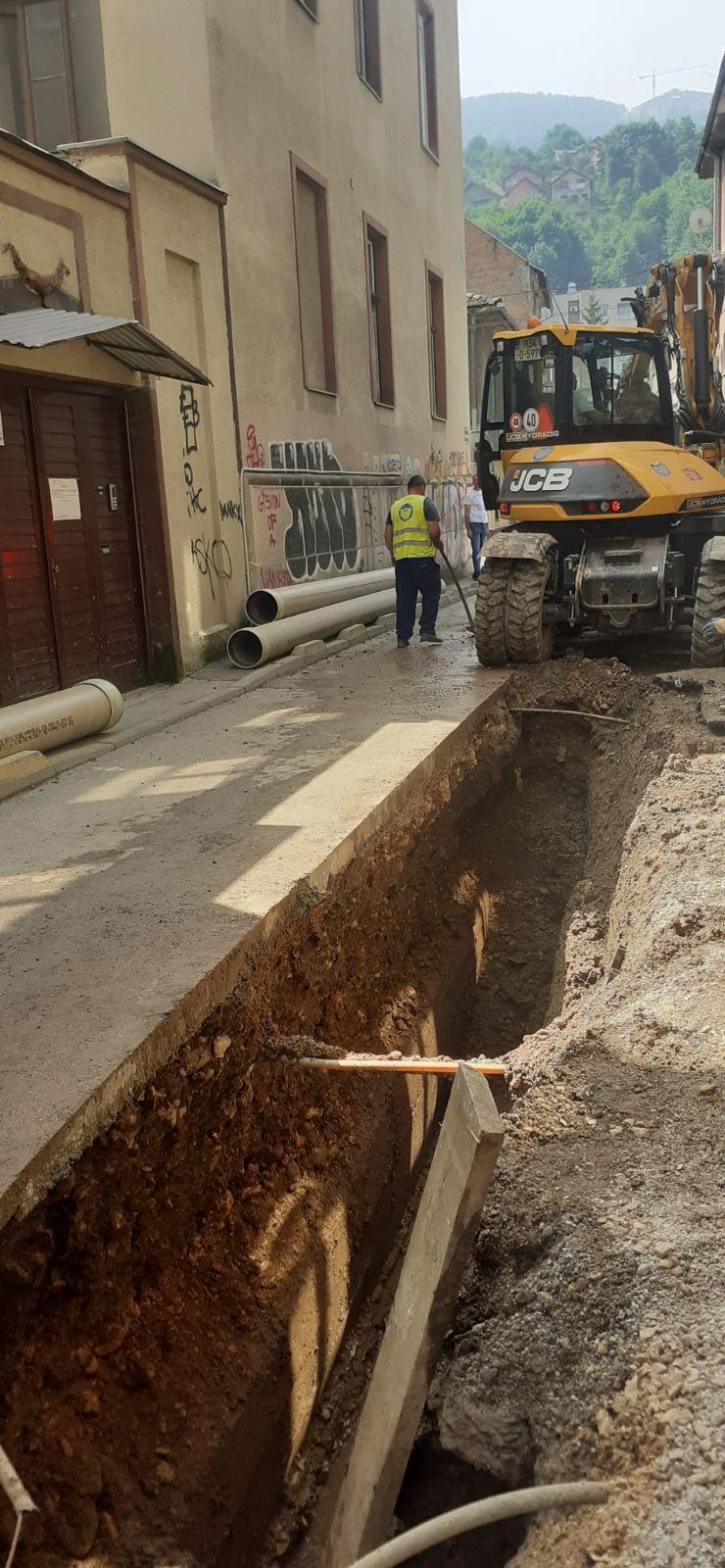 Radovi na vodovodnoj i kanalizacionoj mreži