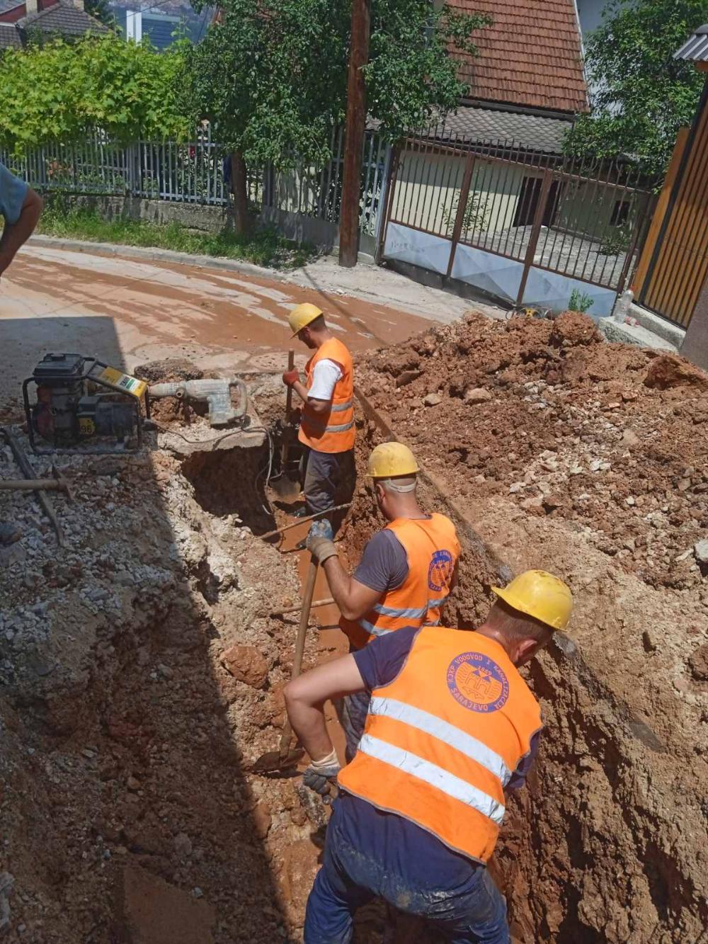 Radovi na vodovodnoj i kanalizacionoj mreži
