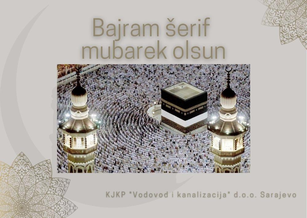 Bajram šerif mubarek olsun