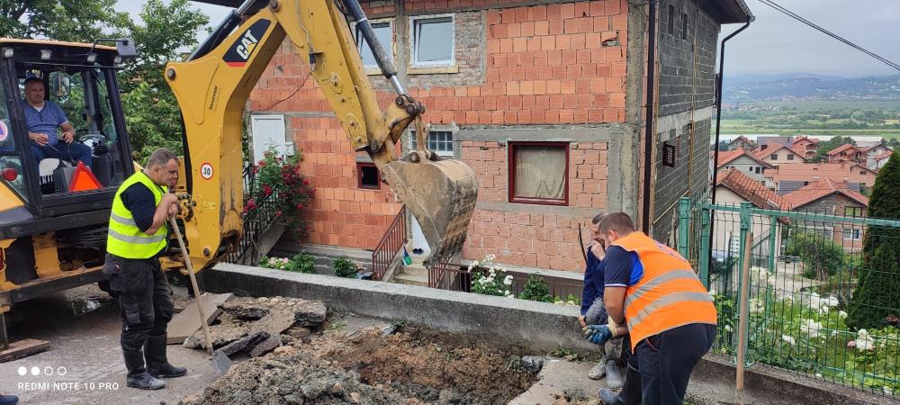 Radovi na vodovodnoj i kanalizacionoj mreži