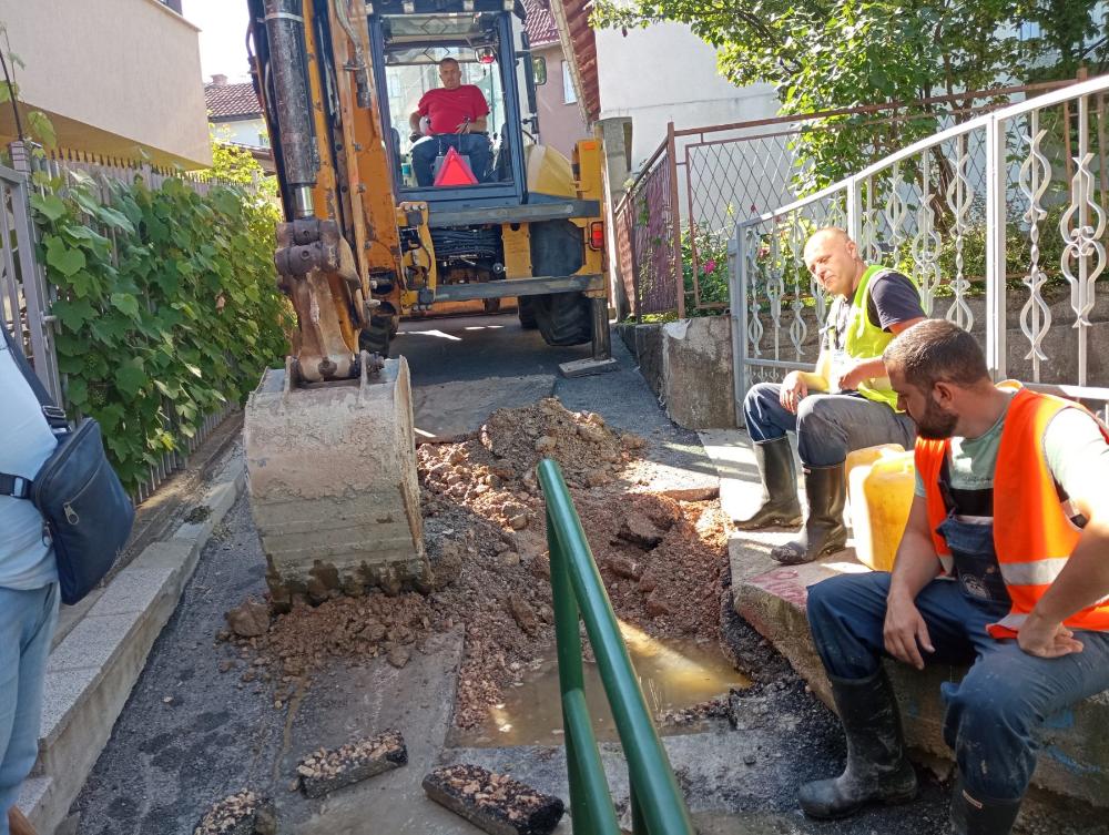 Radovi na vodovodnoj i kanalizacionoj mreži