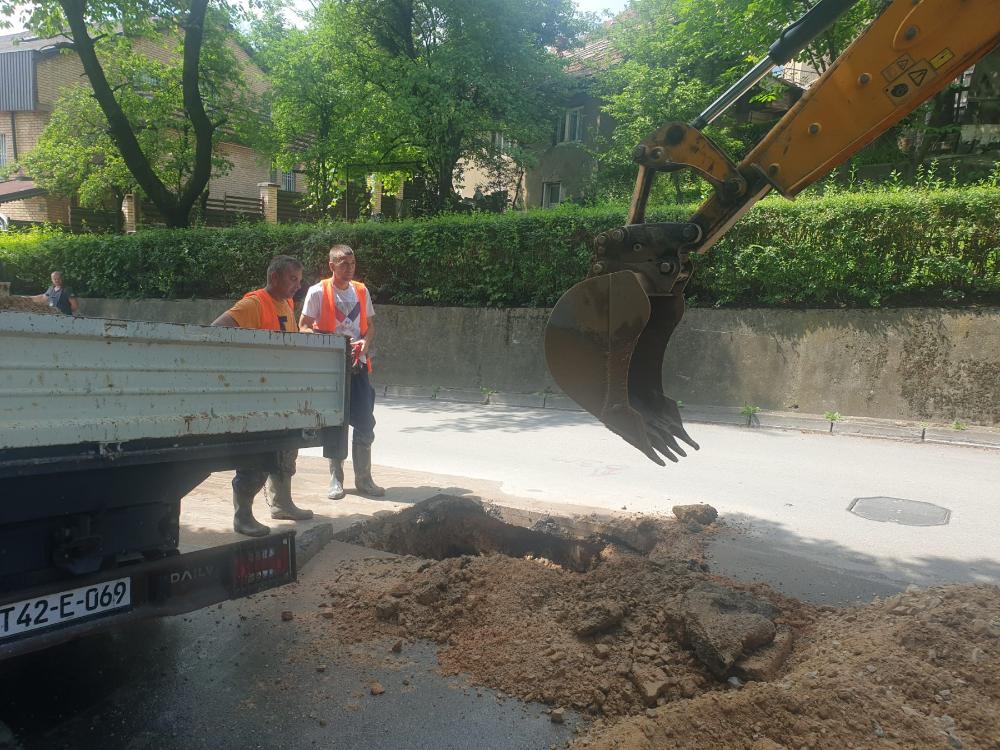 Radovi na vodovodnoj i kanalizacionoj mreži
