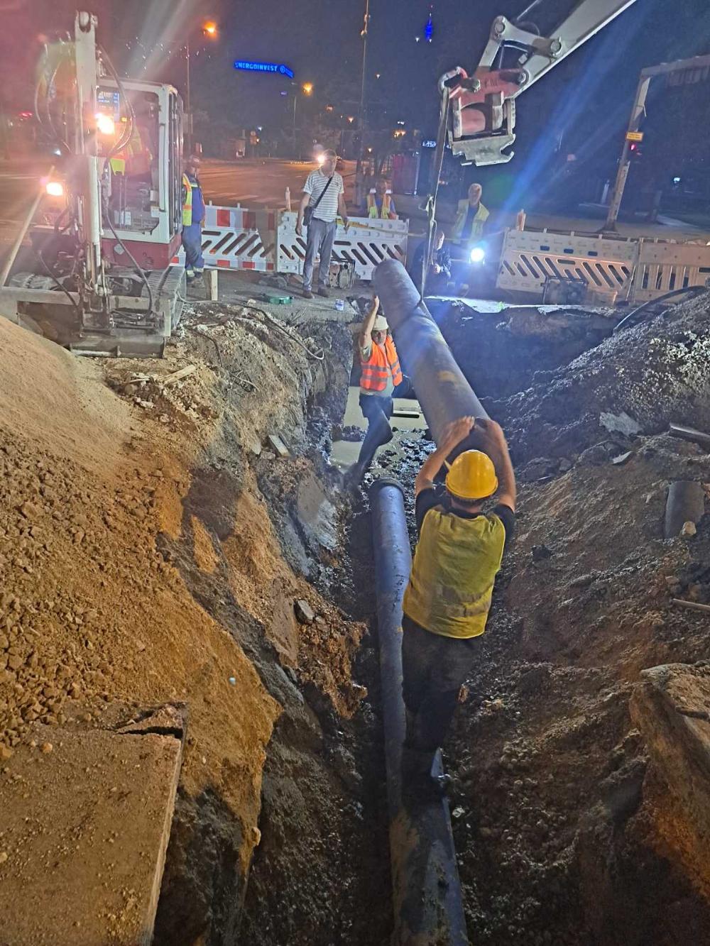 Izvršena zamjena cjevovoda ispod tramvajske pruge starog 45 godina