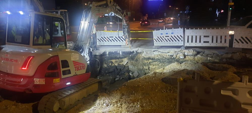 Izvršena zamjena cjevovoda ispod tramvajske pruge starog 45 godina