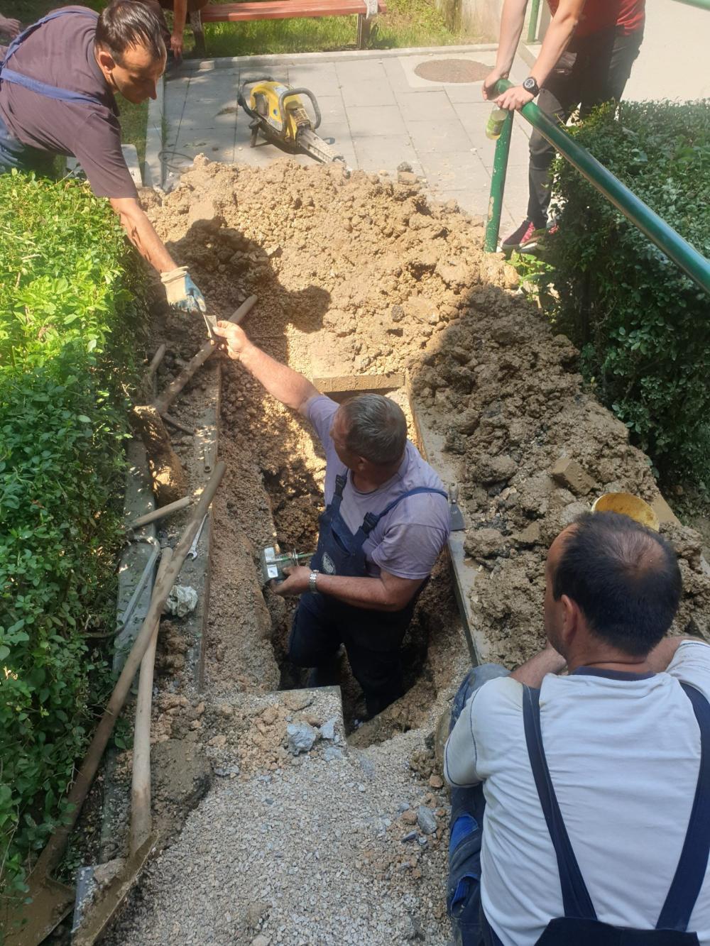 Radovi na vodovodnoj i kanalizacionoj mreži