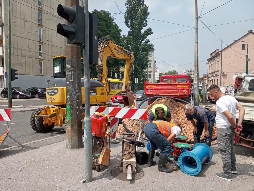 Radovi na vodovodnoj i kanalizacionoj mreži