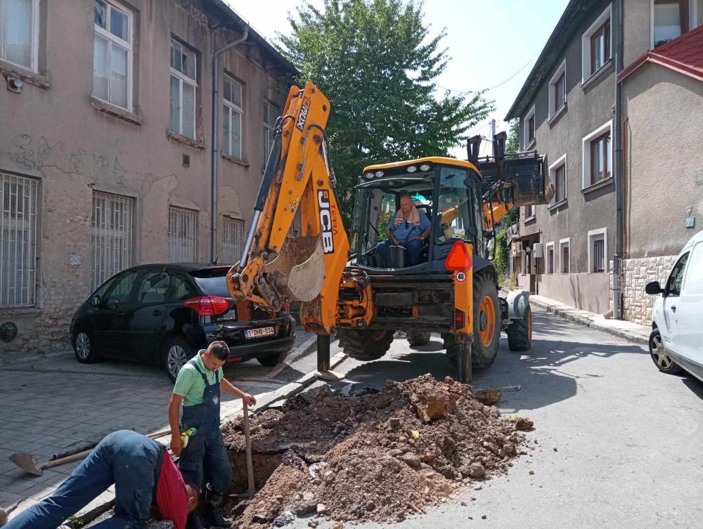 Radovi na vodovodnoj i kanalizacionoj mreži - 12.07.2023.