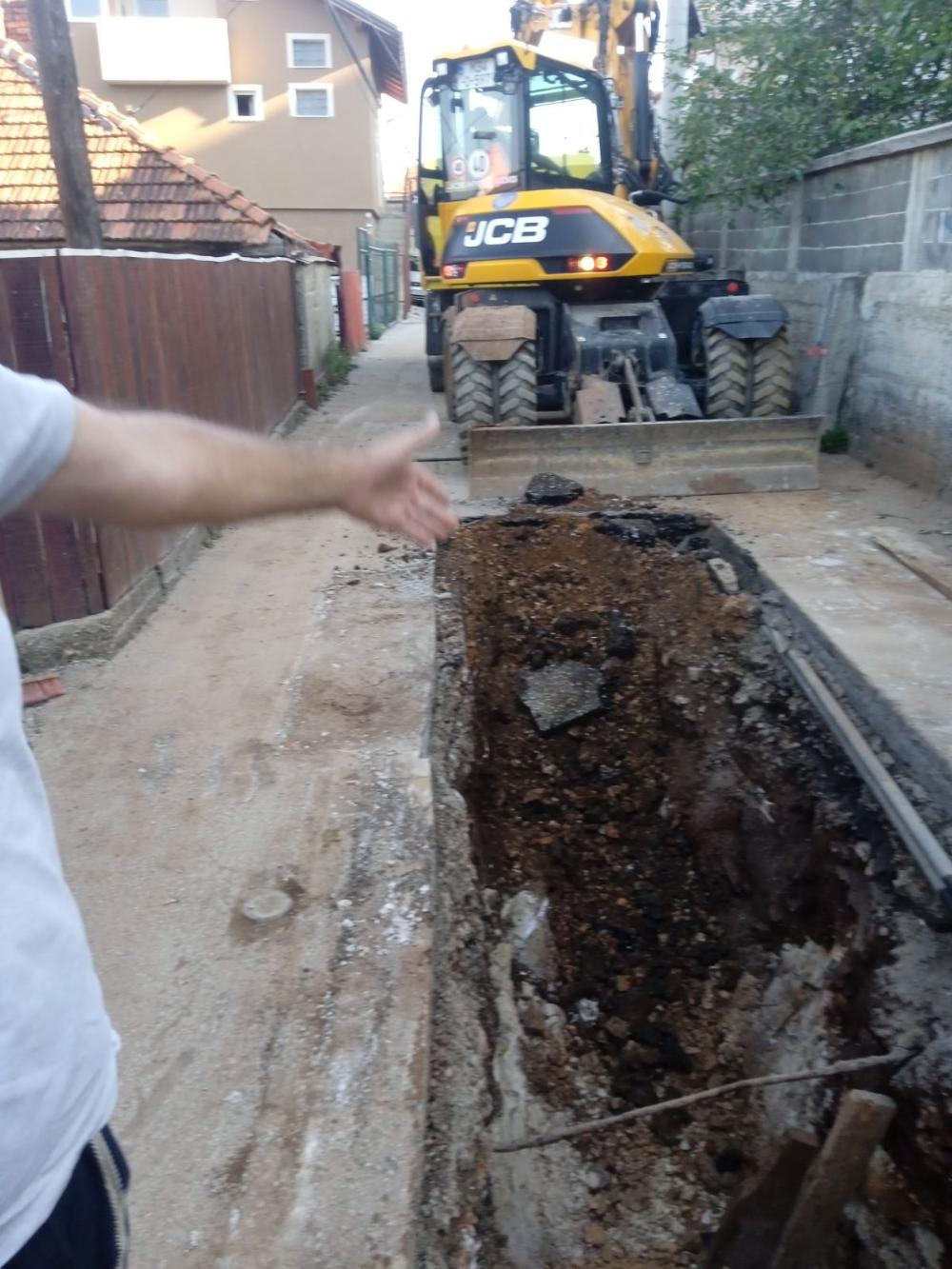 Radovi na vodovodnoj i kanalizacionoj mreži
