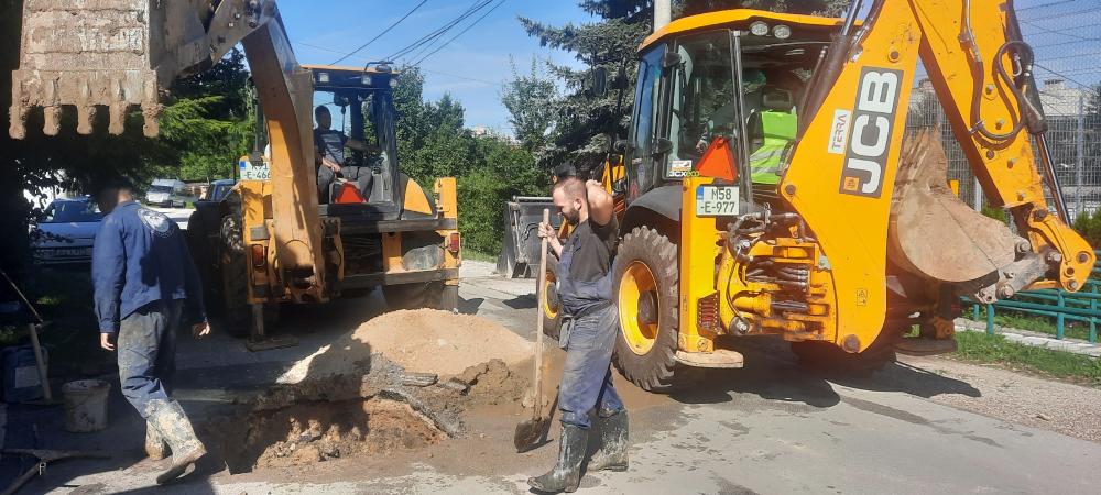 Radovi na vodovodnoj i kanalizacionoj mreži
