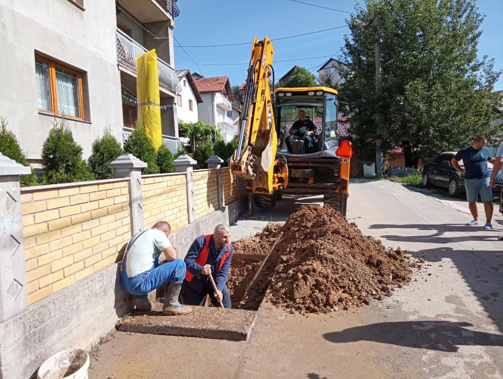 Radovi na vodovodnoj i kanalizacionoj mreži