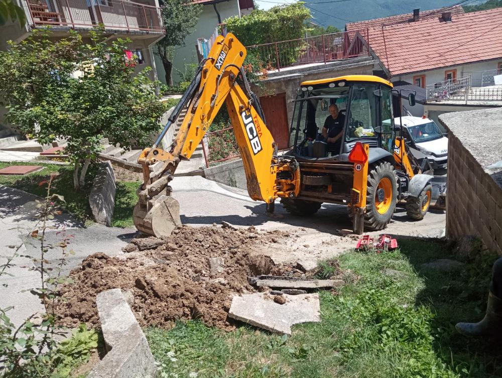 Radovi na vodovodnoj i kanalizacionoj mreži
