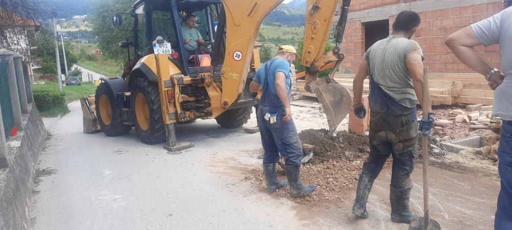 Radovi na vodovodnoj i kanalizacionoj mreži