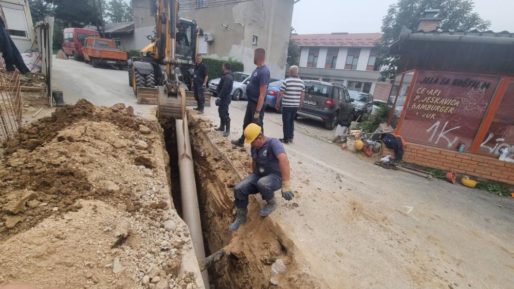 Radovi na vodovodnoj i kanalizacionoj mreži