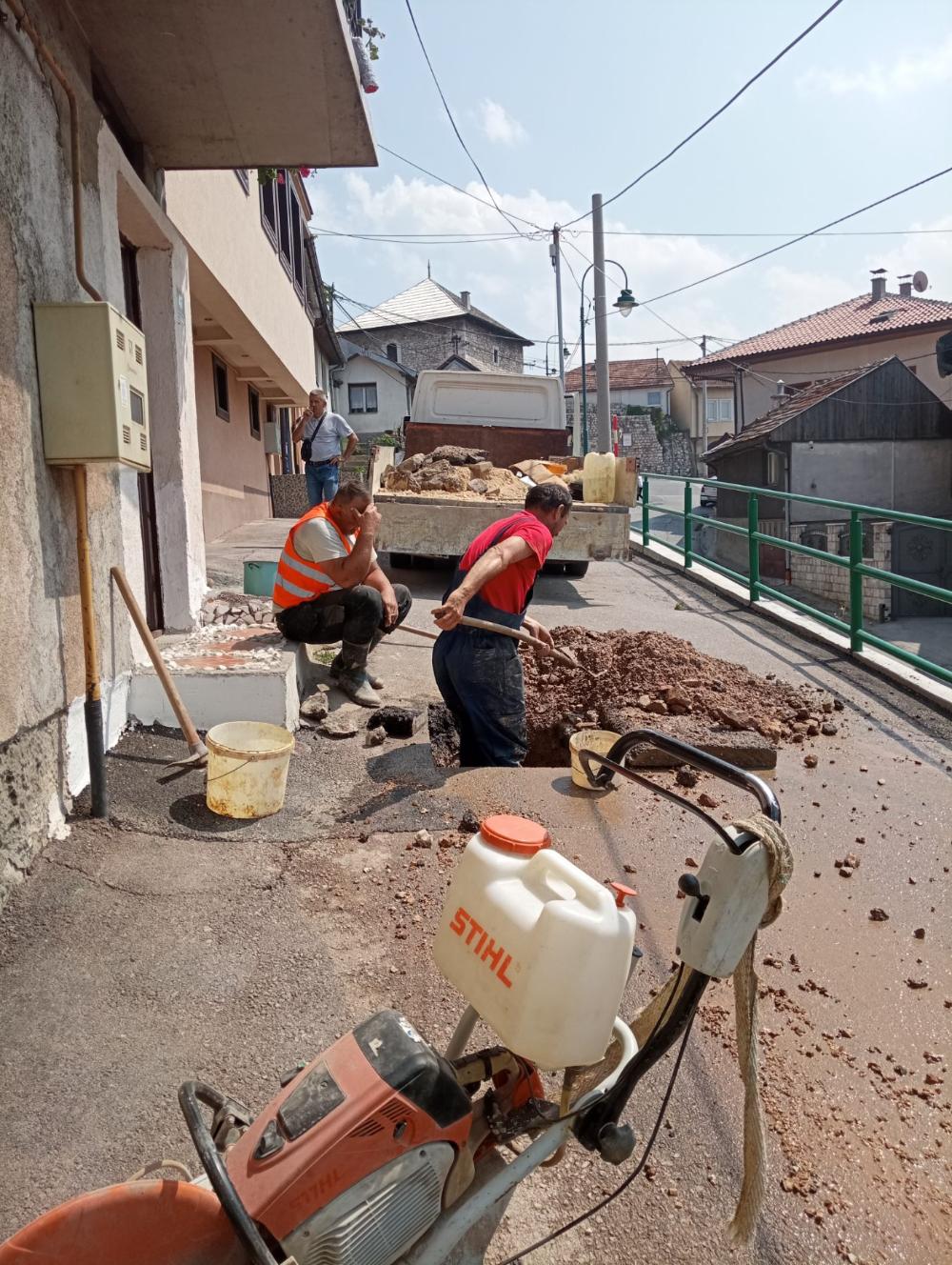 Radovi na vodovodnoj i kanalizacionoj mreži