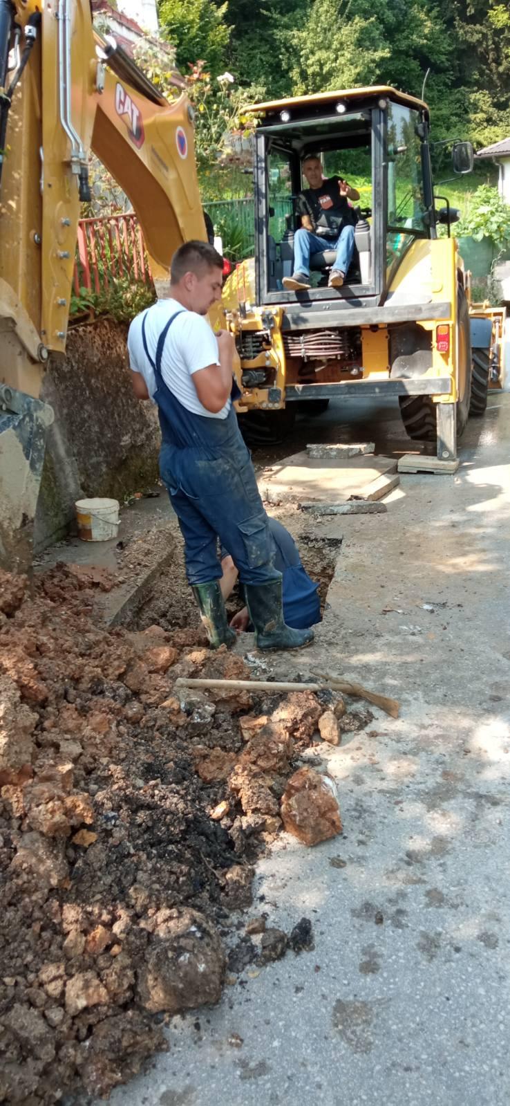 Radovi na vodovodnoj i kanalizacionoj mreži