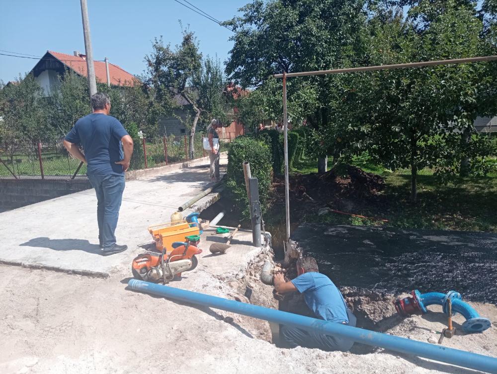 Radovi na vodovodnoj i kanalizacionoj mreži