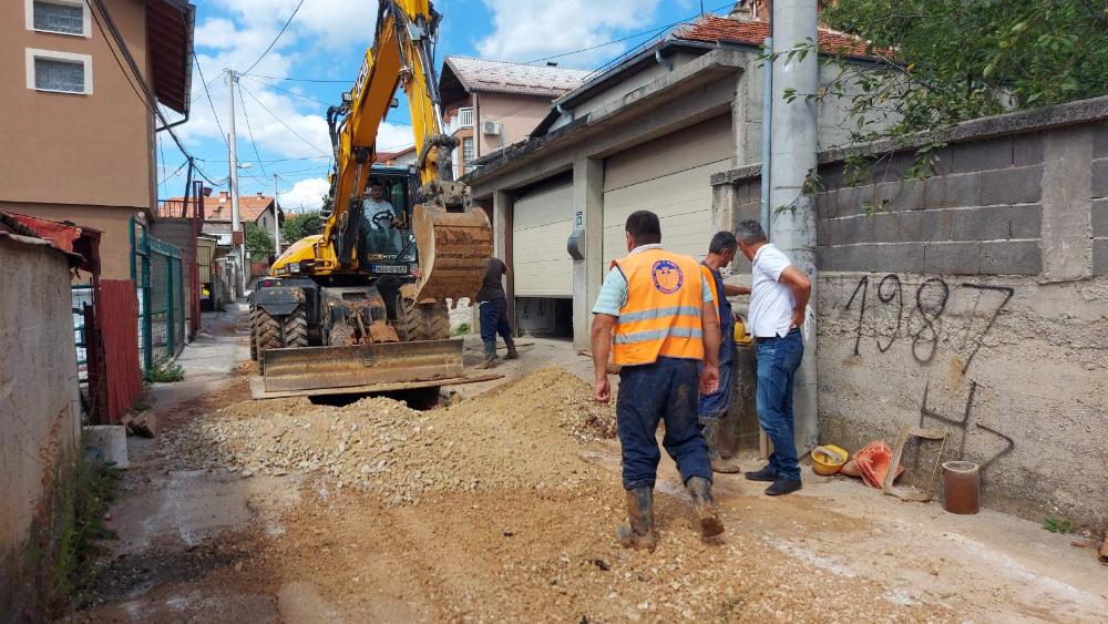 Radovi na vodovodnoj i kanalizacionoj mreži