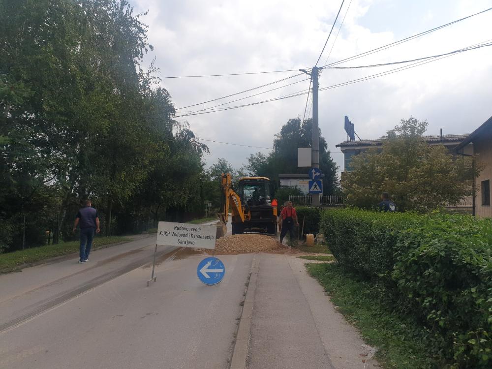 Radovi na vodovodnoj i kanalizacionoj mreži