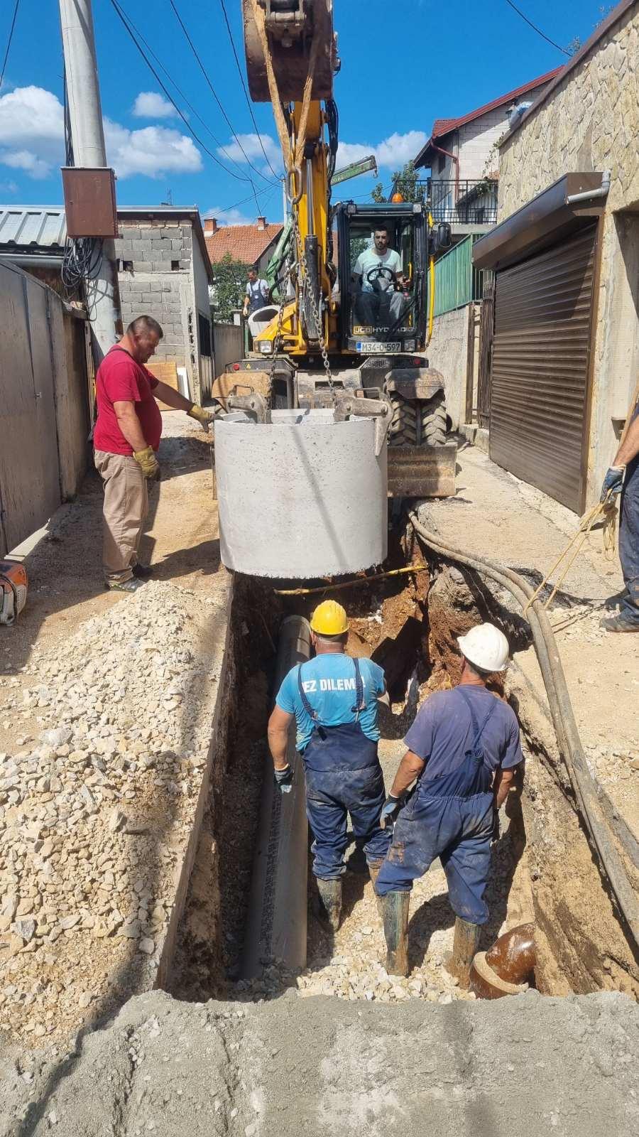 Radovi na vodovodnoj i kanalizacionoj mreži