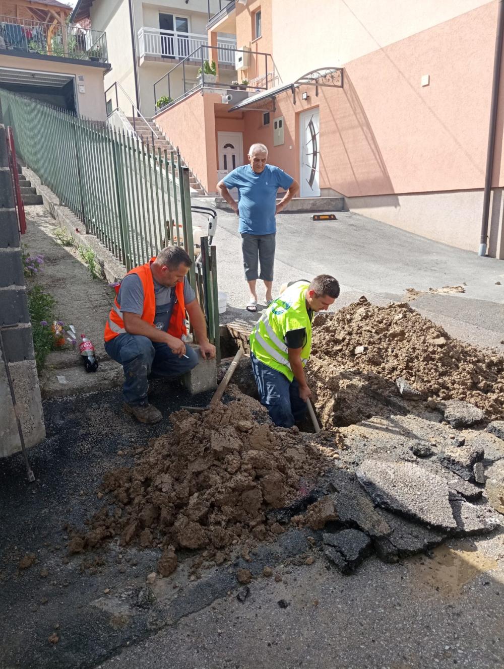 Radovi na vodovodnoj i kanalizacionoj mreži