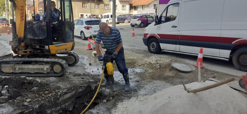 Radovi na vodovodnoj i kanalizacionoj mreži