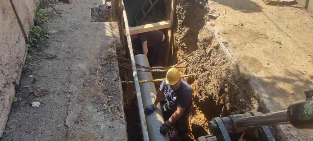 Radovi na vodovodnoj i kanalizacionoj mreži