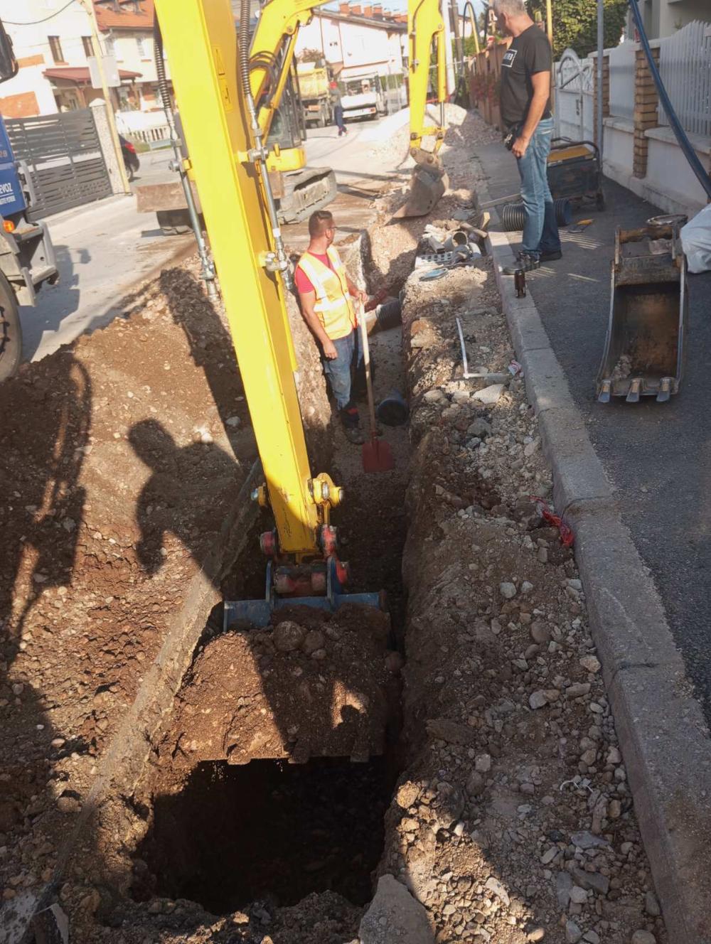 Radovi na vodovodnoj i kanalizacionoj mreži