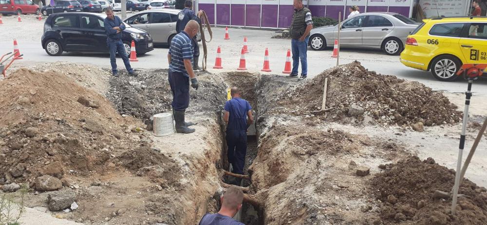 Radovi na vodovodnoj i kanalizacionoj mreži