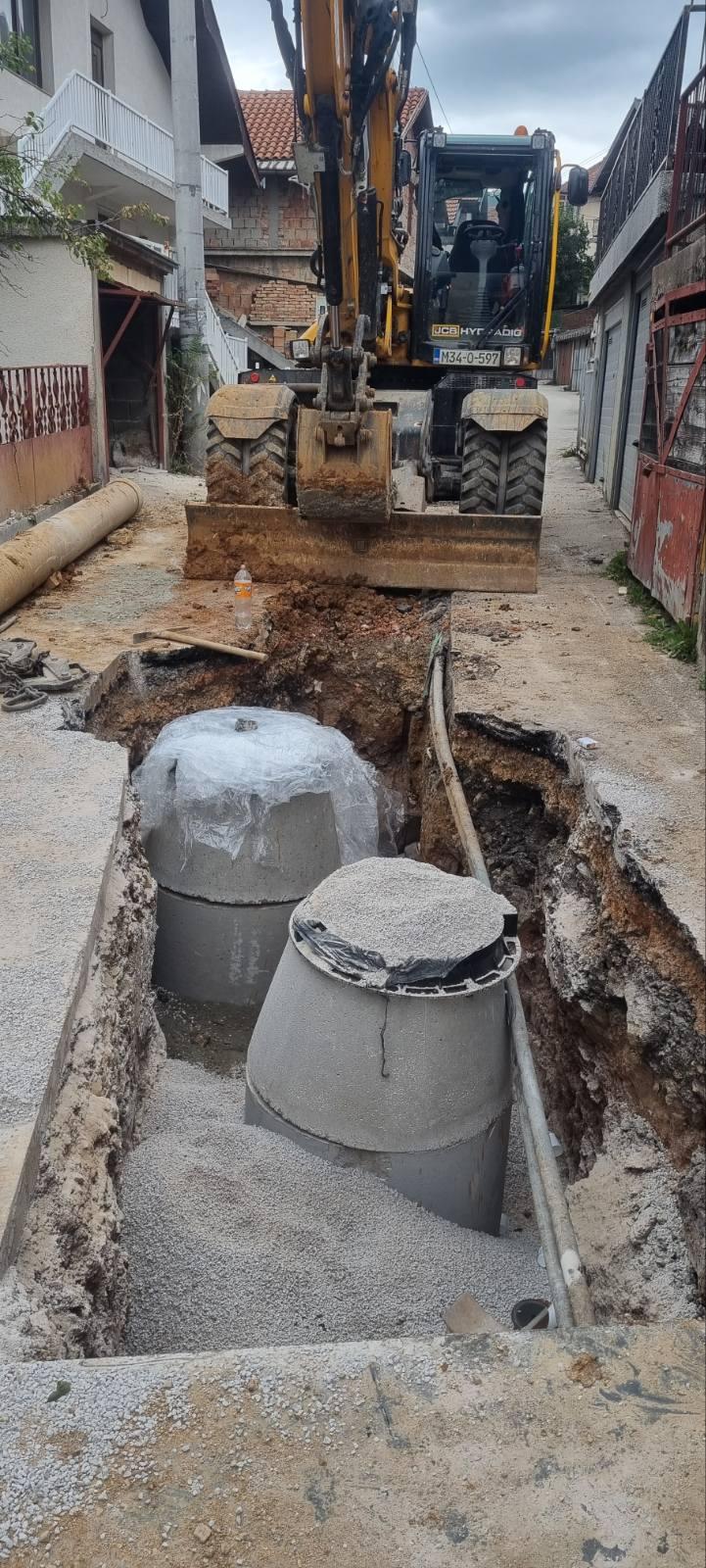 Radovi na vodovodnoj i kanalizacionoj mreži