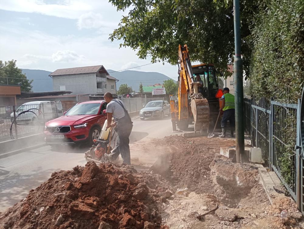 Radovi na vodovodnoj i kanalizacionoj mreži