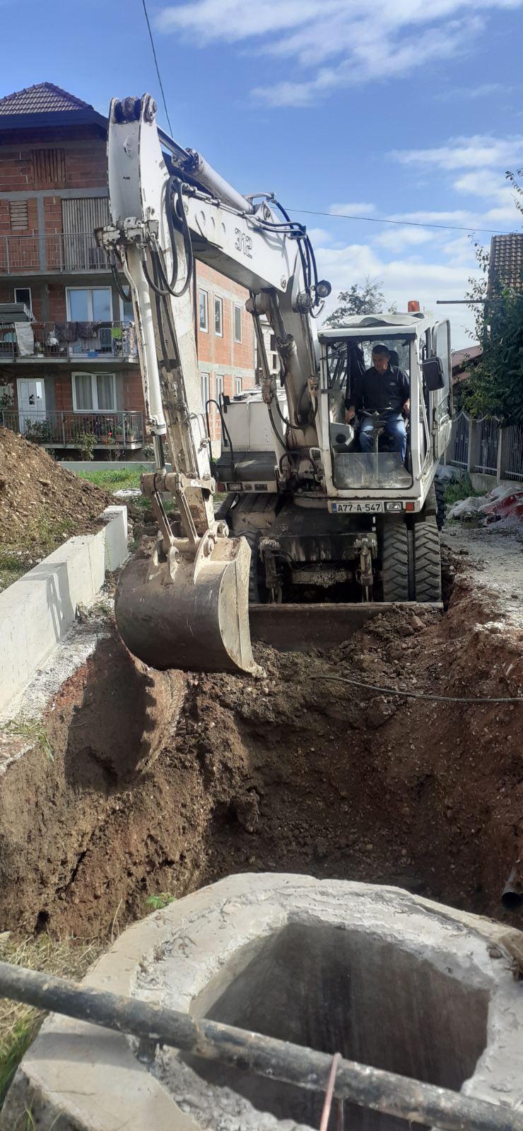 Radovi na vodovodnoj i kanalizacionoj mreži