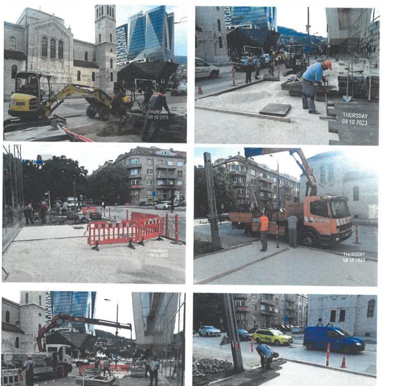U prvoj sekciji druge tranše EBRD kredita rekonstruisana vodovodna mreža u 14 ulica, vrijednost radova iznosi cca 1.816.336 EUR
