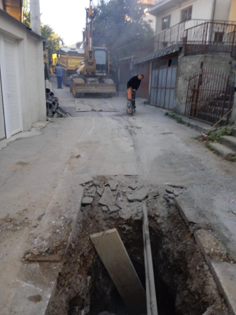Radovi na vodovodnoj i kanalizacionoj mreži