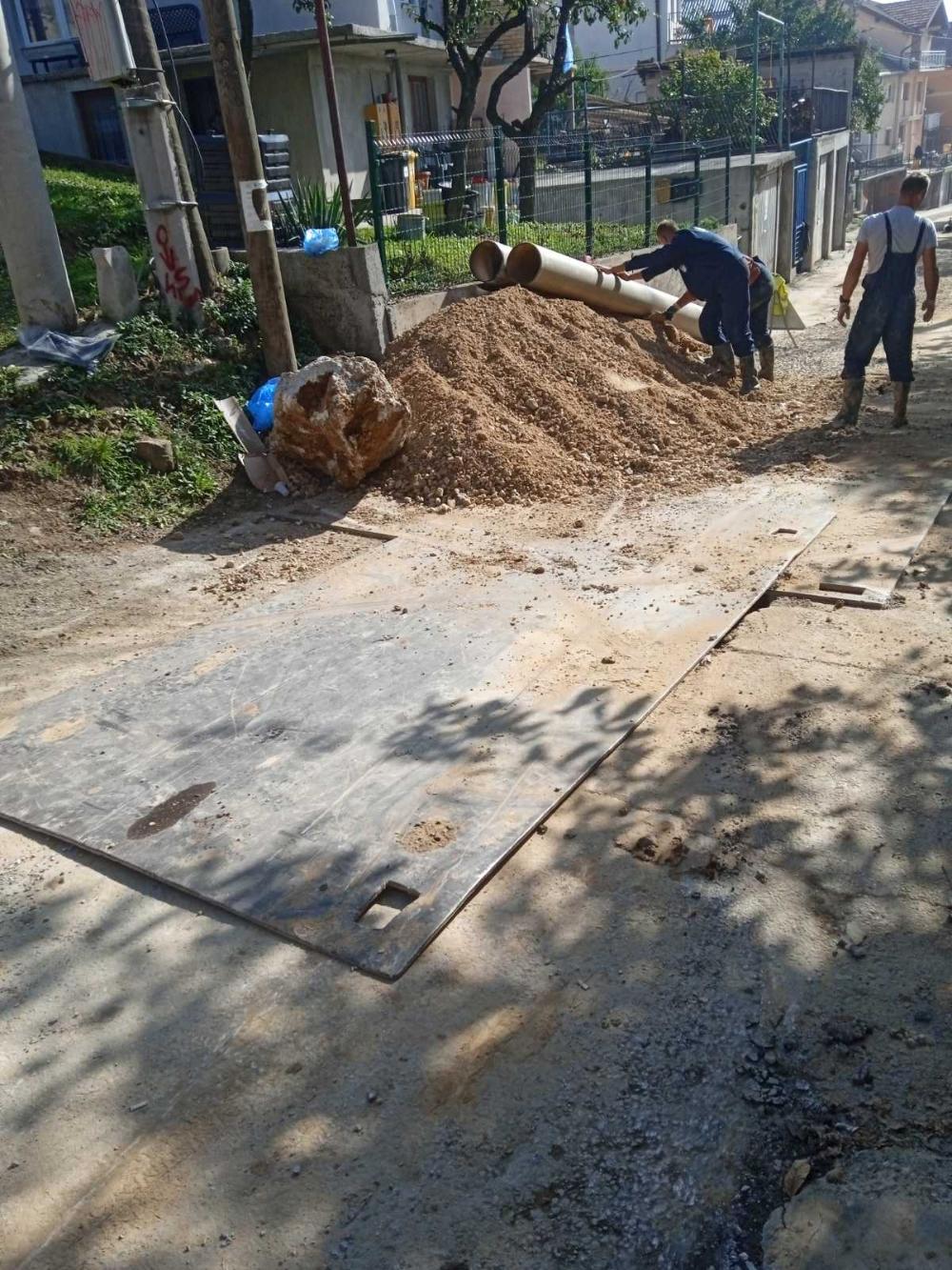Radovi na vodovodnoj i kanalizacionoj mreži